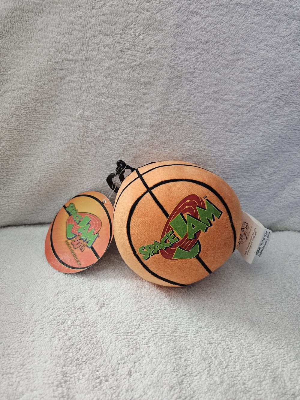 Space Jam 30th Anniversary Basketball Plush Clip Dangle Target 2026 NWT